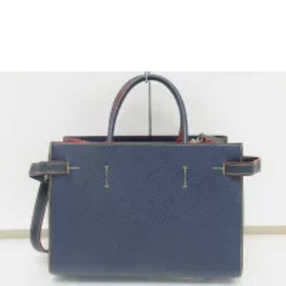 Louis Vuitton Bag Epi Indigo Leather Tote Blue Twist Blue